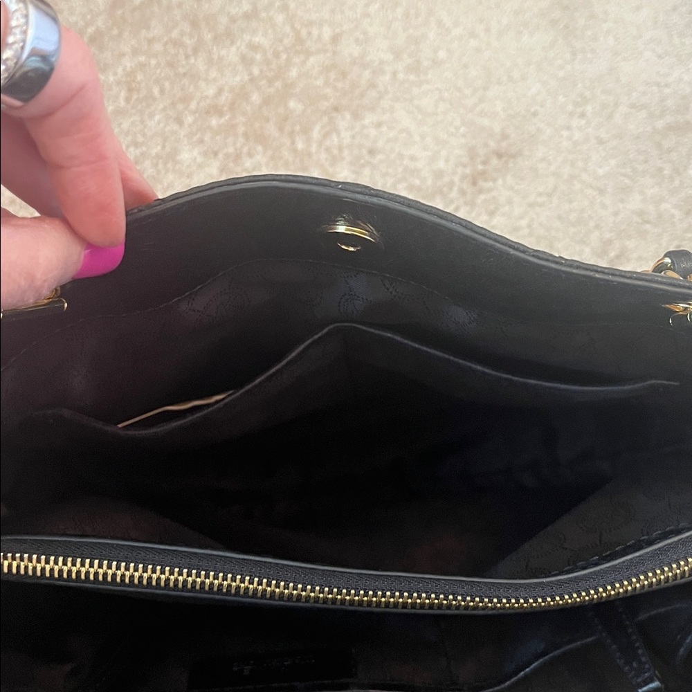 Michael Kors Quilted Leather Handbag - Picture 10 of 16